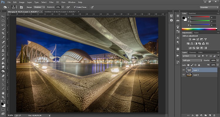 Using The Dodge & Burn Tool Non-Destructively in Photoshop