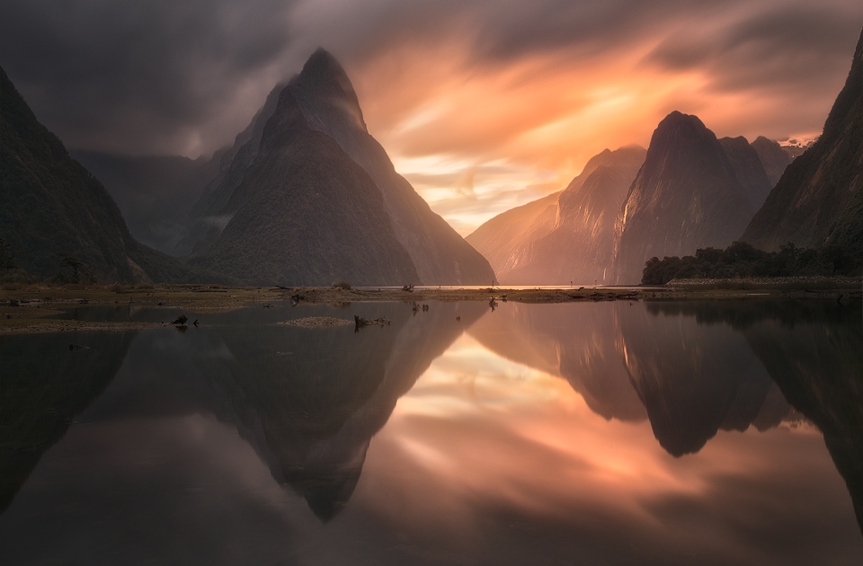 milford sound epic sunset small 2