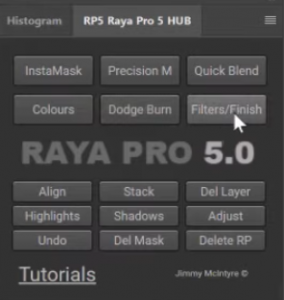 Raya Pro Filters/Finish