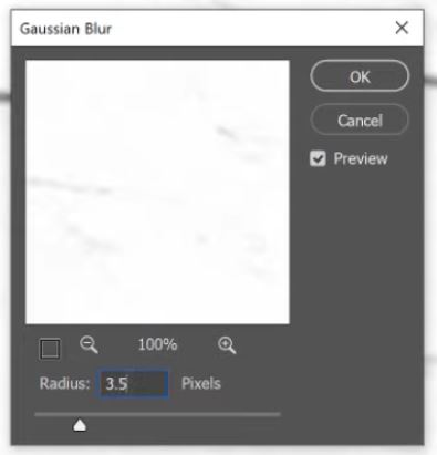 Gaussian Blur edge