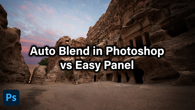 in Photoshop vs Easy Panel -
