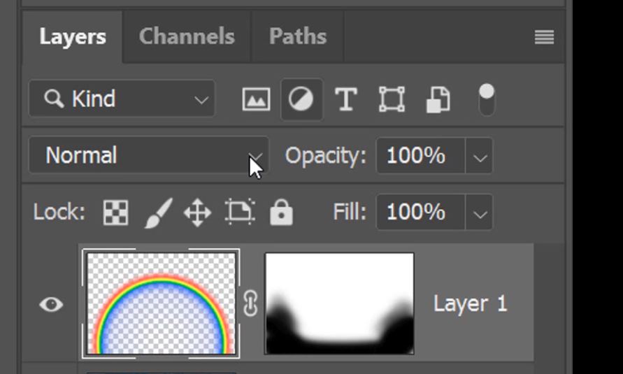 making a rainbow in photoshop