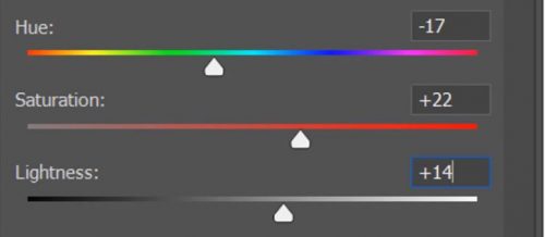 How To Change Hue And Saturation Of One Layer in Photoshop