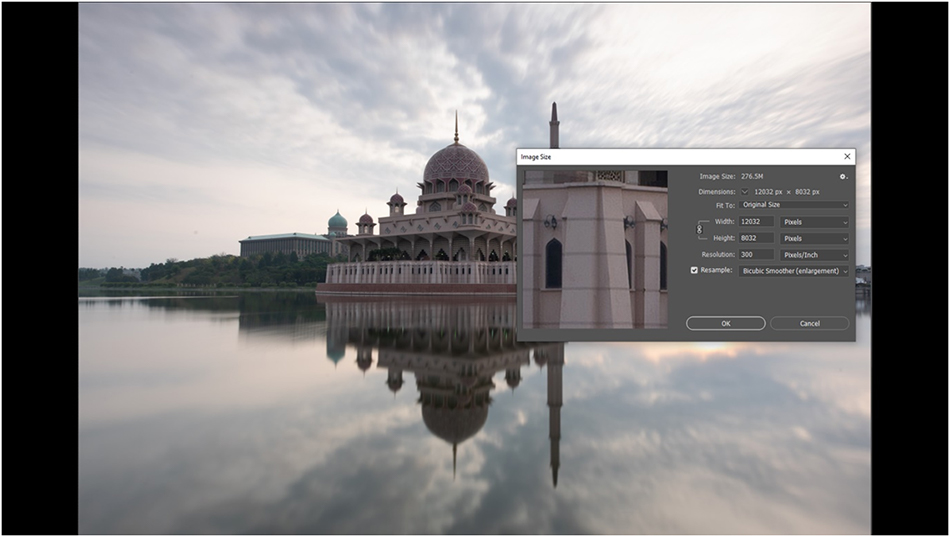 Enlarge your photo using Photoshop's new feature Super Resolution